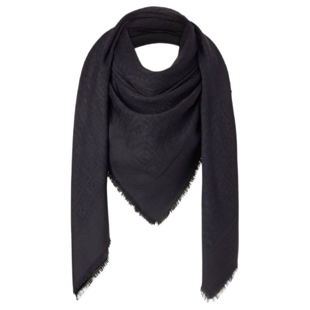 Fendi Women Scialle In Lana, Seta E Cashmere
